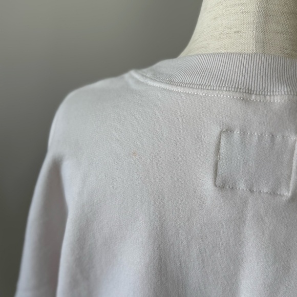 Abercrombie & Fitch Vintage Academia Cropped Sunday Crewneck Sweatshirt - Picture 6 of 8